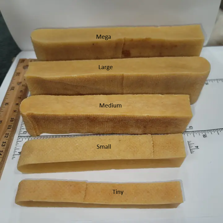 Dog cheese chew: M/S Himalayan Yak ~3.5-4.4oz ~100-120g