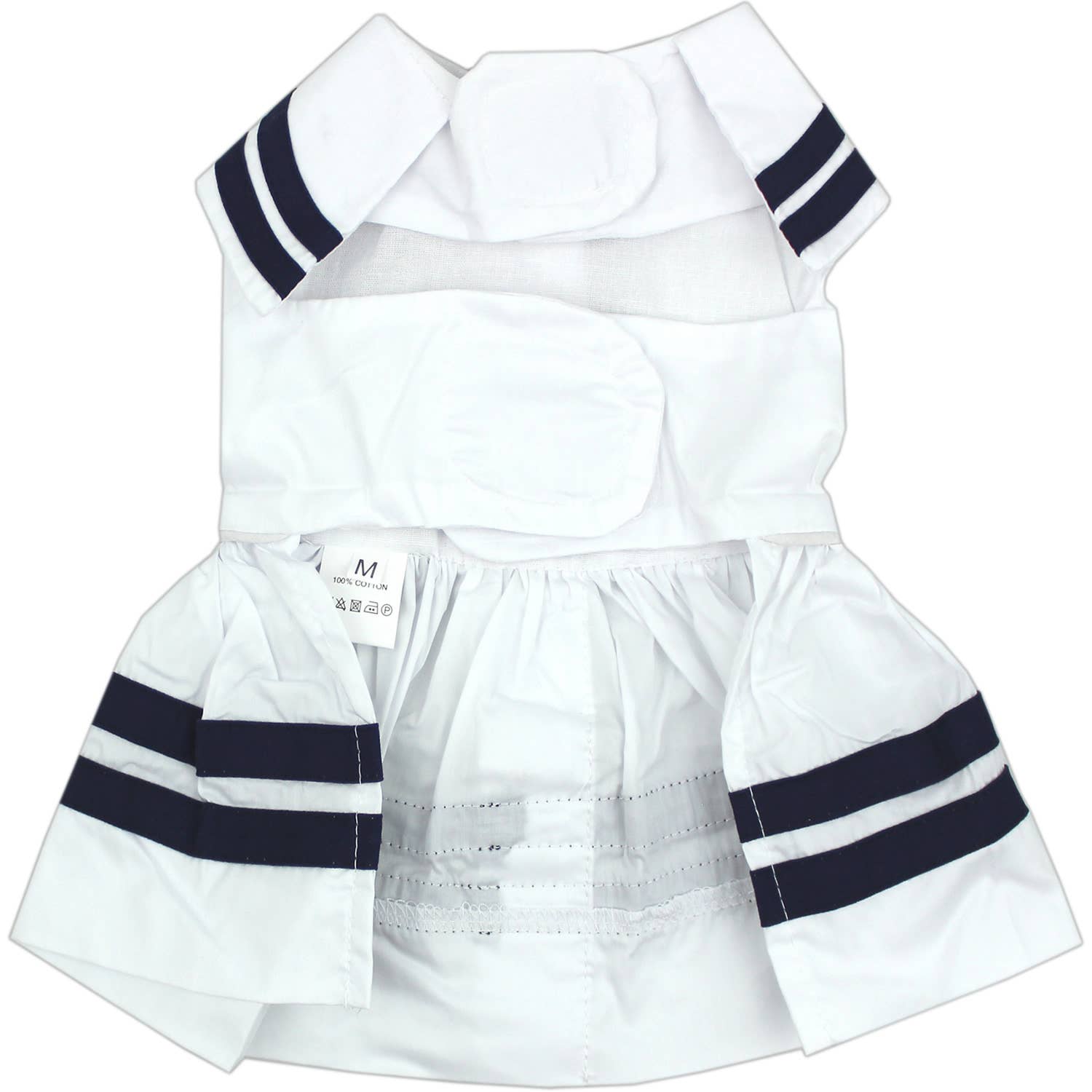 Sailor Dress White – Classic Nautical Style Dog Outfit