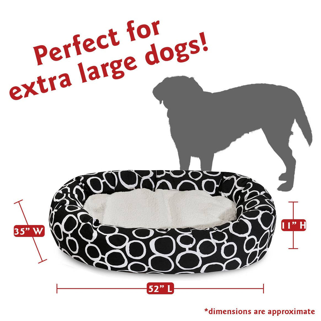 Fusion Sherpa Bagel Dog Bed