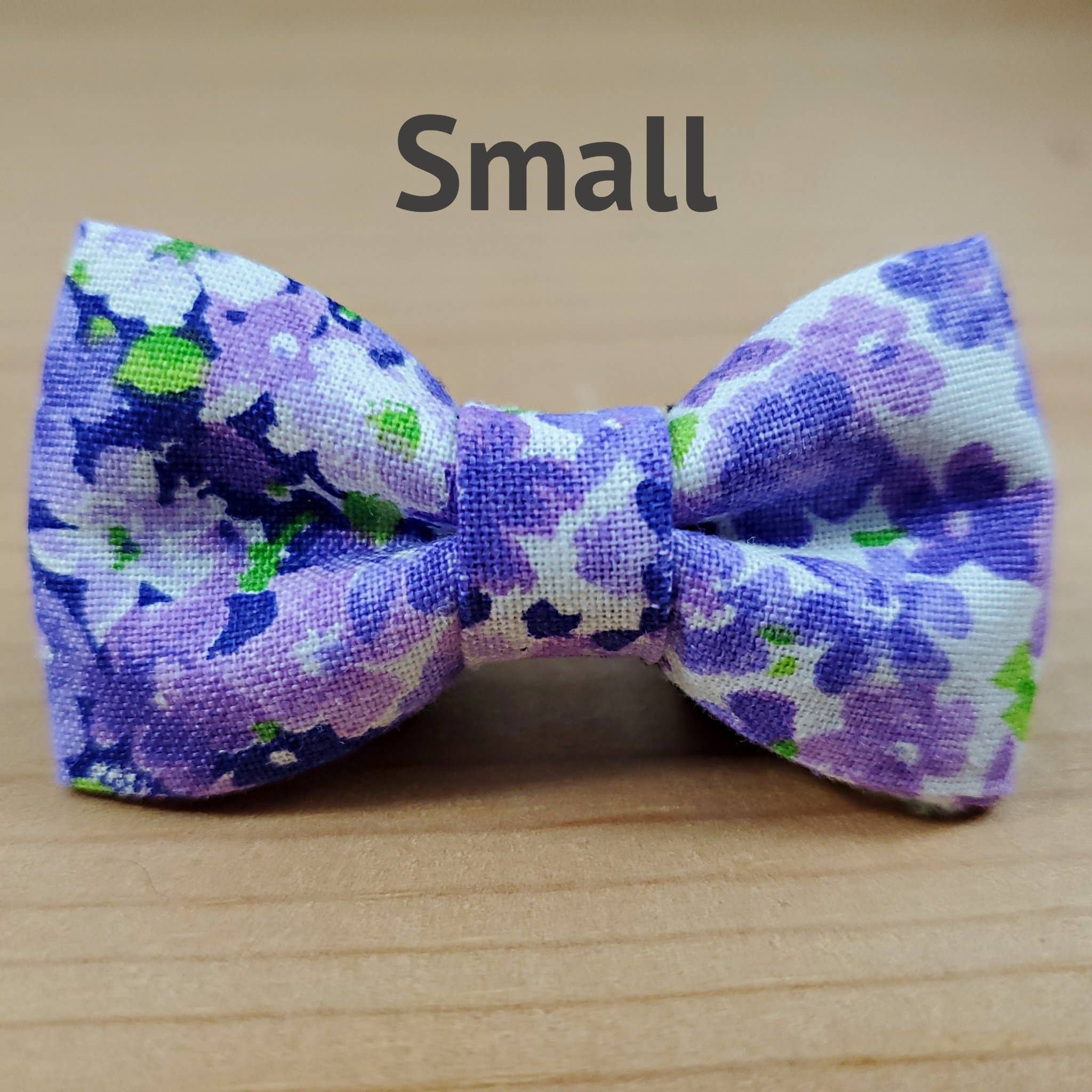 Lilacs Floral Bow Tie