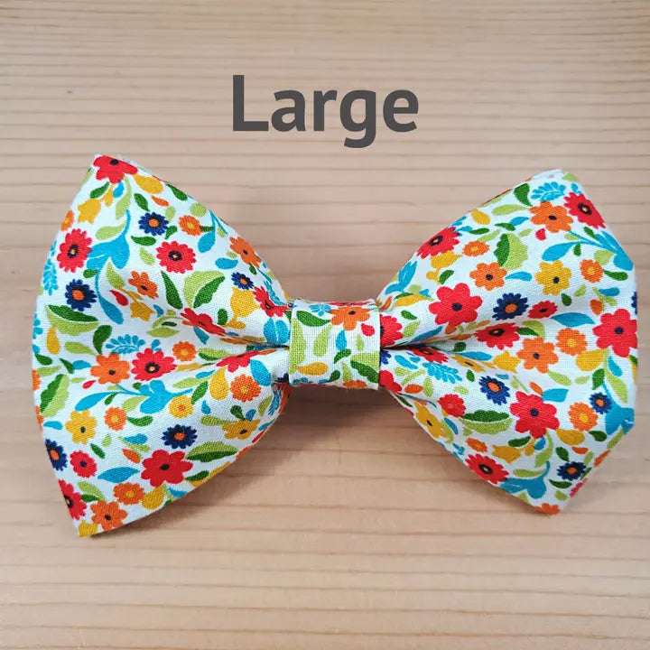 Vintage Floral Bow Tie