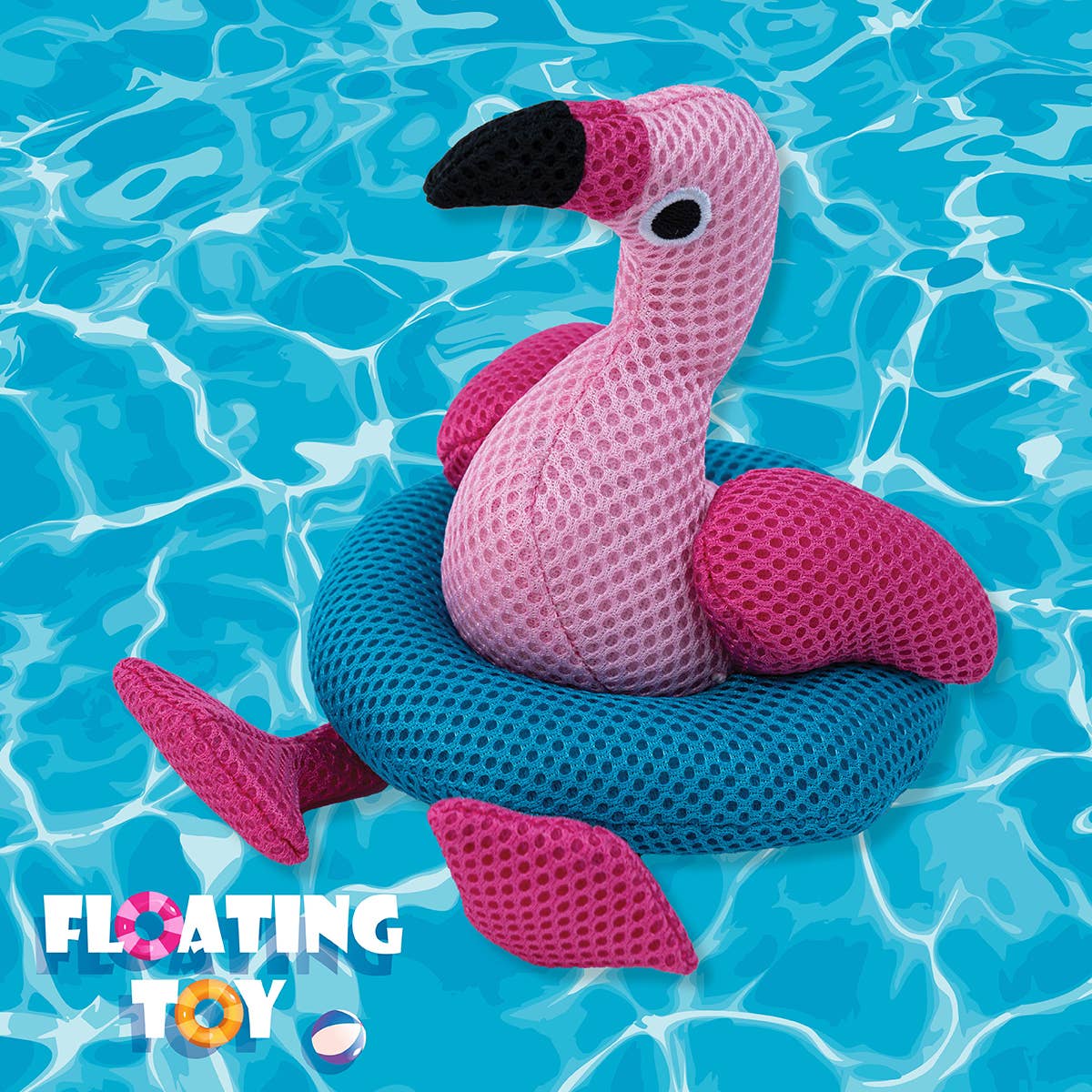 Territory Flamingo Floating Toy For Dogs