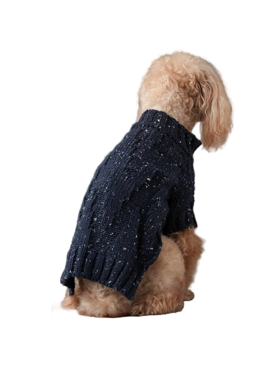 GLACIER PET SWEATER - NAVY