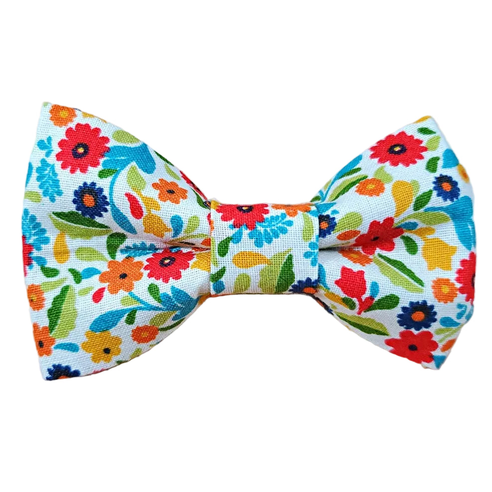 Vintage Floral Bow Tie