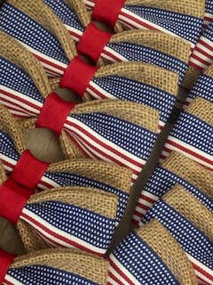 American Flag Bow Tie