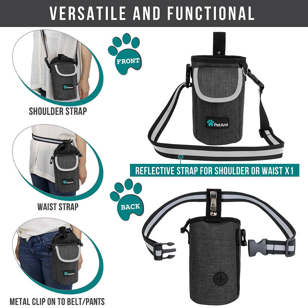 Urban Modern Dog Treat Training Pouch Bag