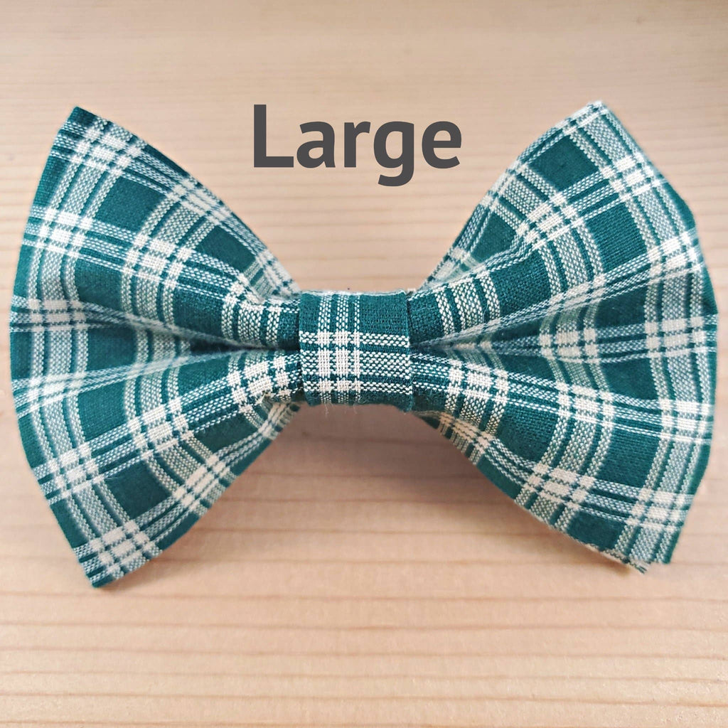 Old Man Plaid Bow Tie