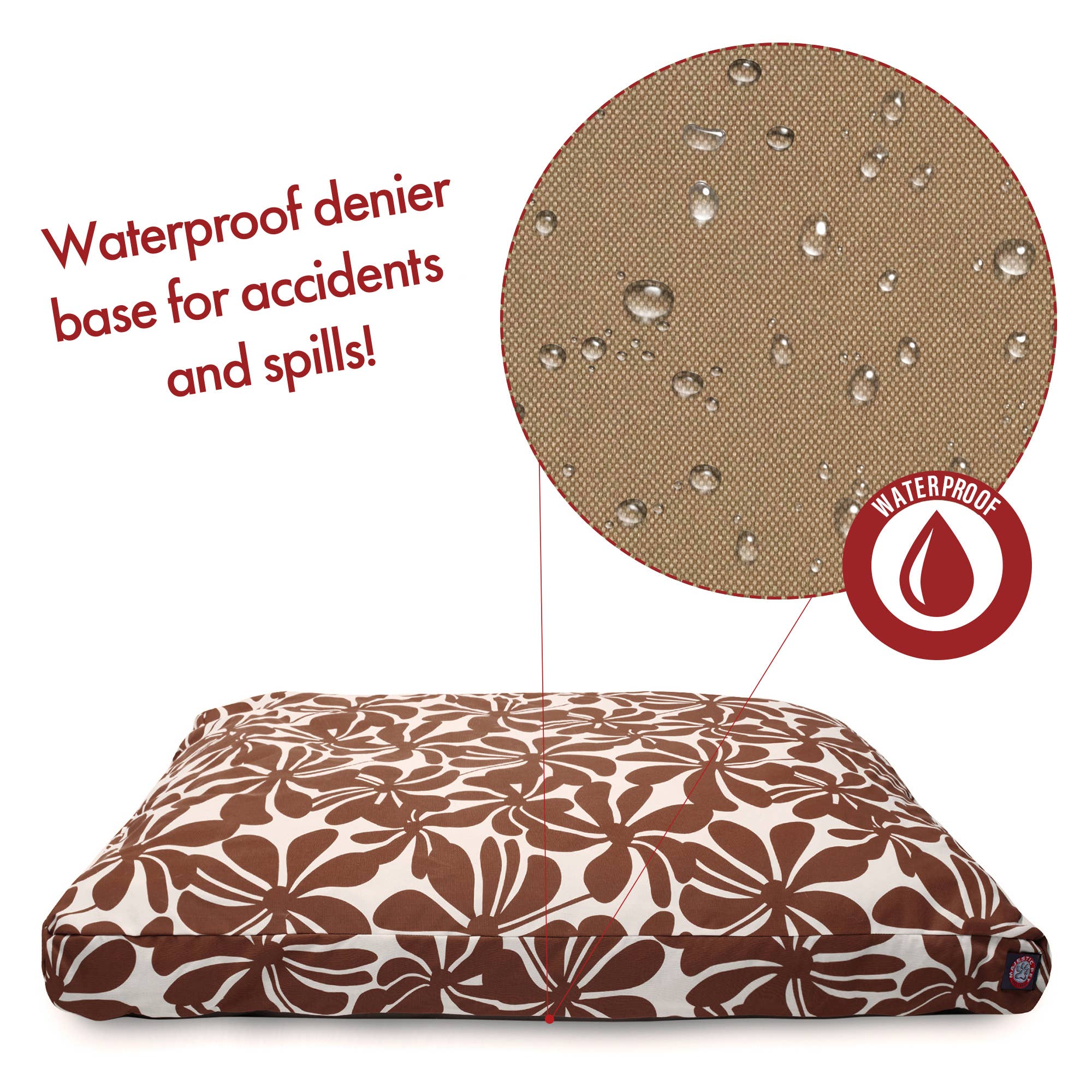 Plantation Rectangle Dog Bed
