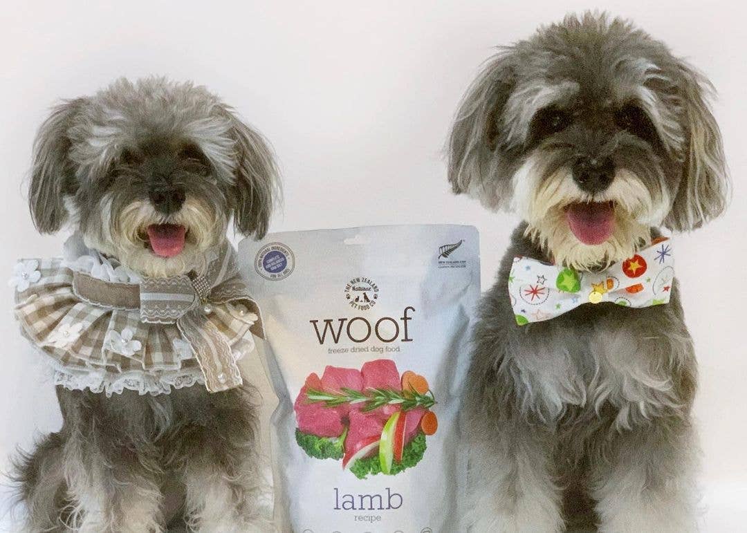 Woof Lamb Freeze Dried Dog Food 1.76oz | 9.9oz | 2.2lb