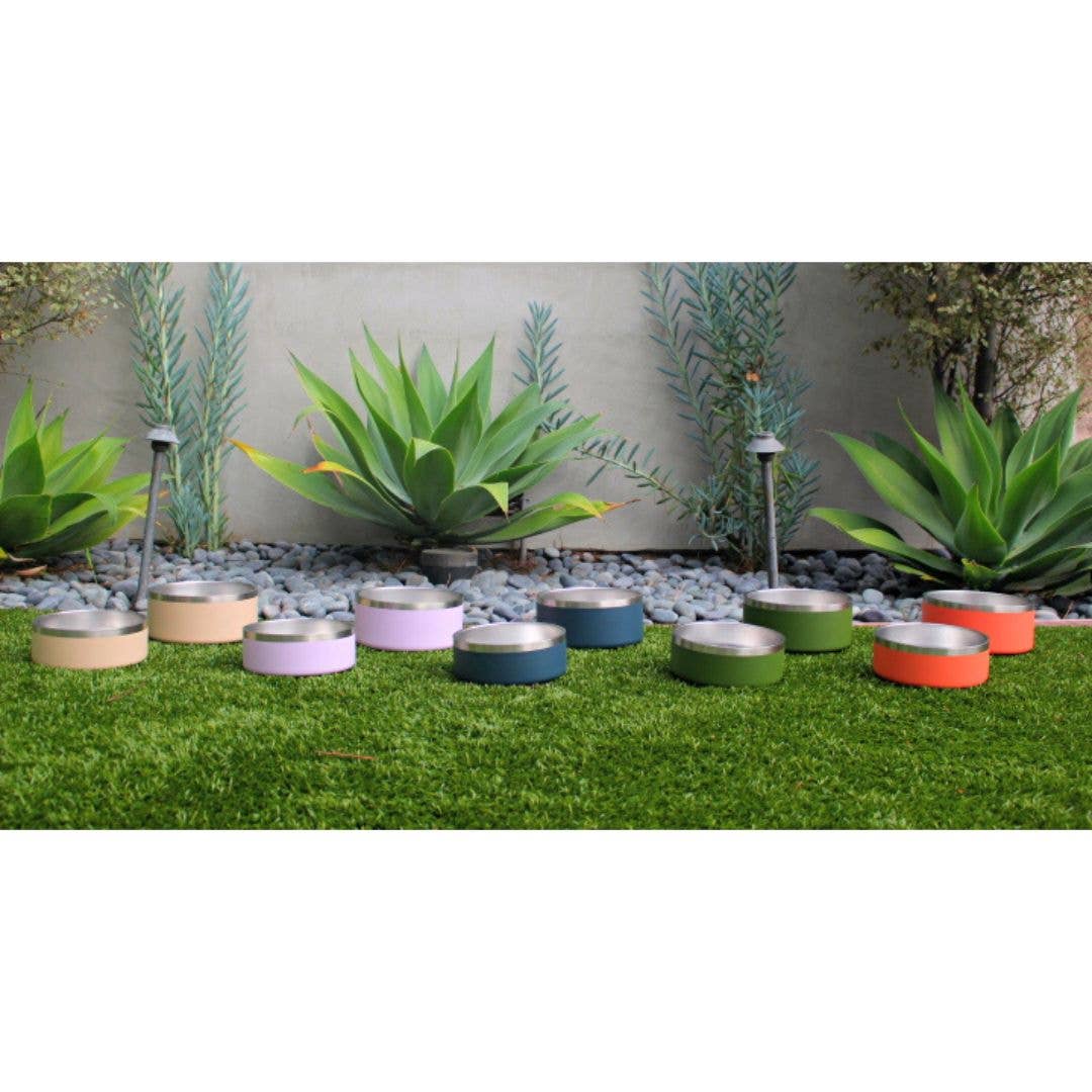 Stainless Steel Pet Food/Water Bowl - Dishwasher Safe