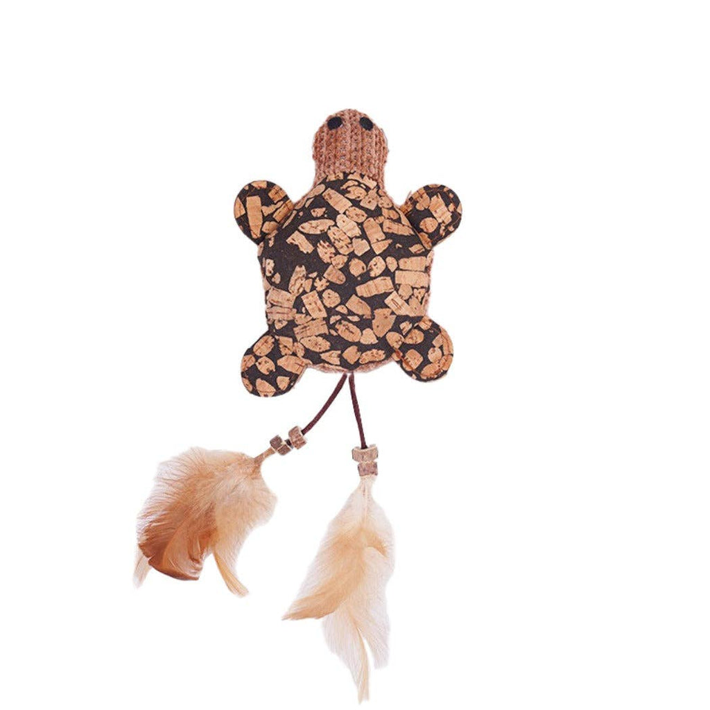 Moo – Feather Plush Cat Toy