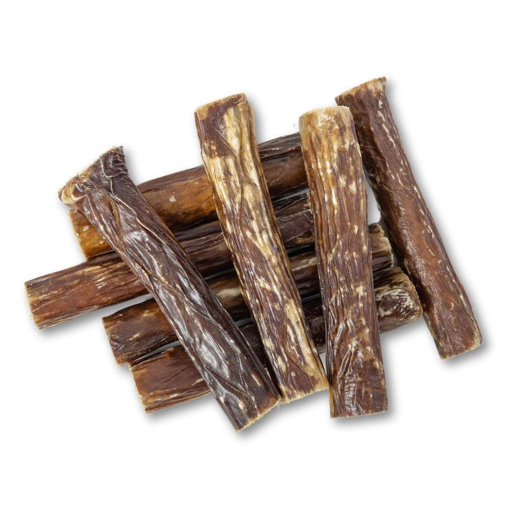 All-Natural Beef Stuffed Gullet Dog Treats 5" - 6" (25/Bag)