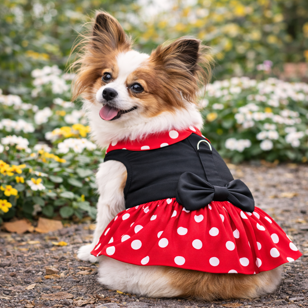 Red Dots Dress Minnie