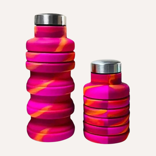 Collapsible Water Bottle with Clip
