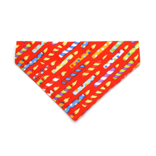 "Birthday Candles" - Bandana for Cat + Small Dog