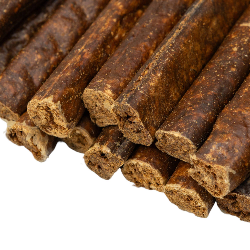 All-Natural Beef Sausage Dog Treats - 6" Chews (25/Bag)