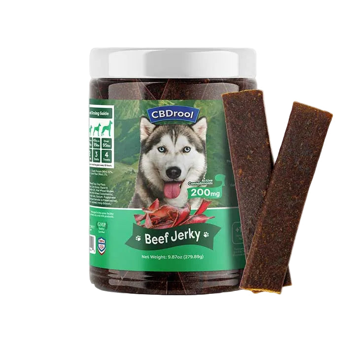CBDrool Beef Jerky 200mg