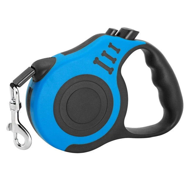 Blue Retractable Leash