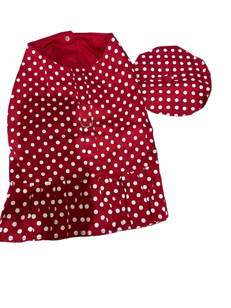 Red Polka Dots Dress