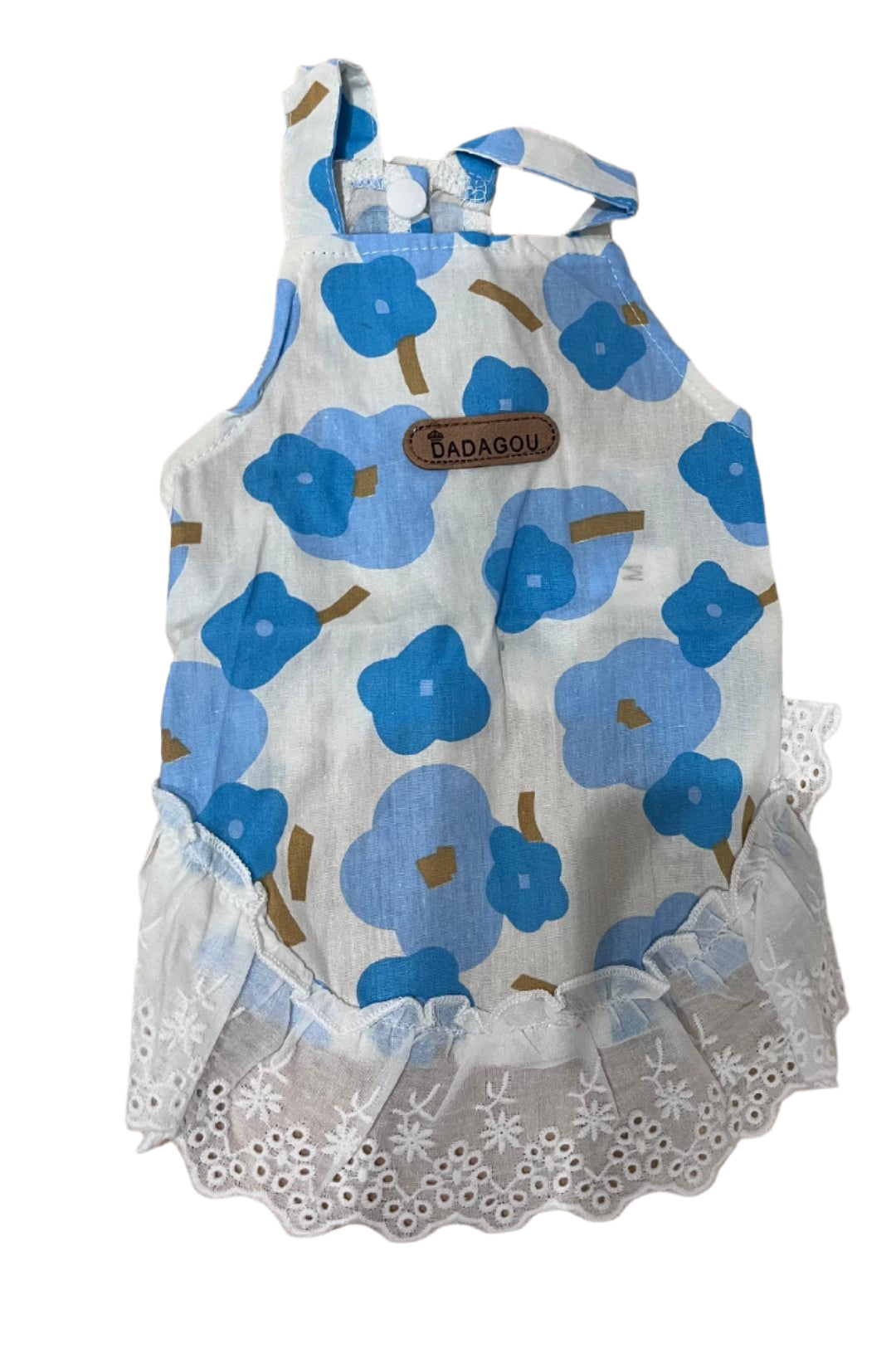 Sun Dress w/ Blue Flowers