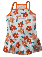 White and Orange sundress