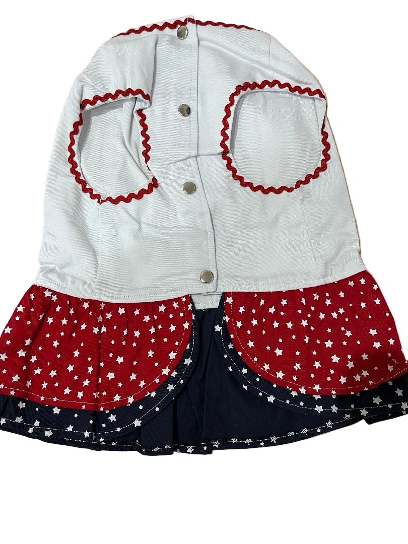 Red, white, and Blue Dress