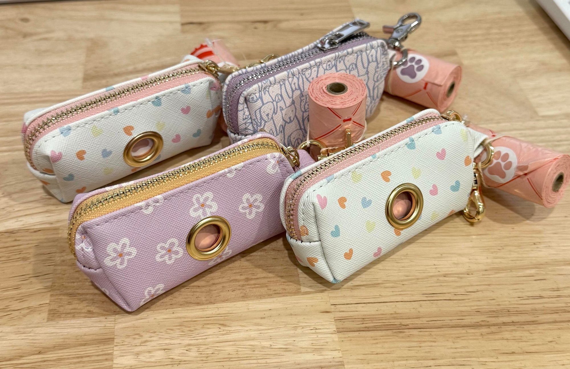 Poop Bag Holder & Poop Bags Set